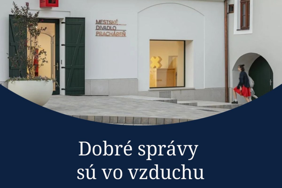 Opäť sme tu s pozitívnymi novinkami z Trnavského kraja