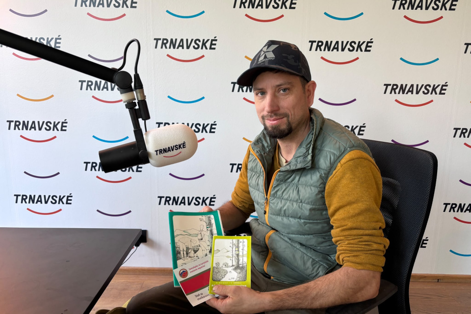 Odborník Michal Fiala v štúdiu Trnavského rádia | Foto: Zuzana Benková, Trnavské rádio