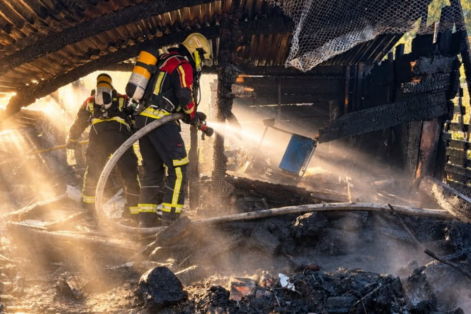 K zraneniam našťastie nedošlo. | Foto: Hasiči Jaslovské Bohunice