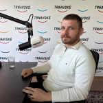 Miroslav Bajer v štúdiu Trnavského rádia | Foto: Zuzana Benková, Trnavské rádio