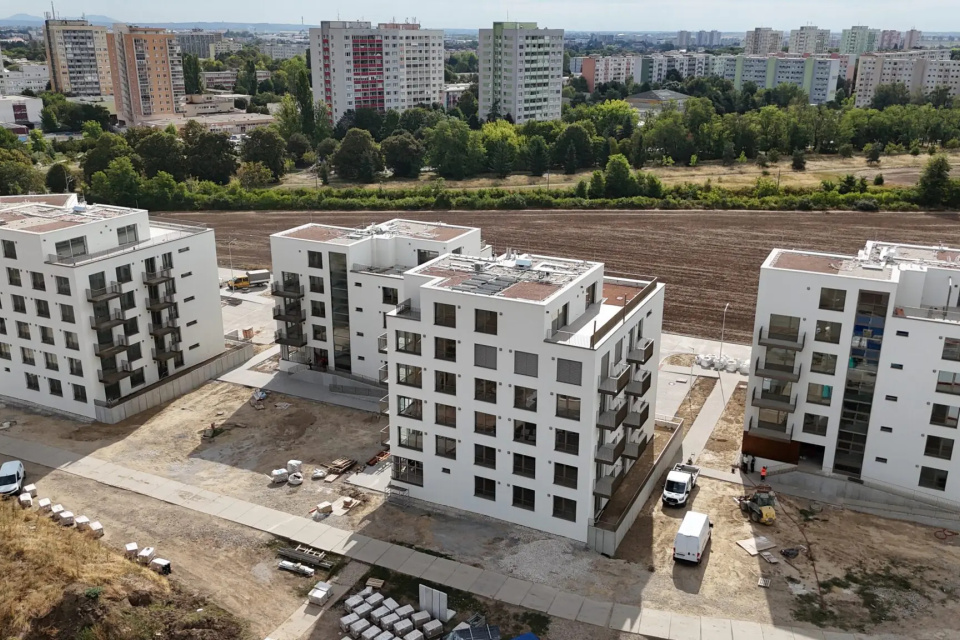 Aktuálne dokončené bytovky | Zdroj: Byty Kamenáč