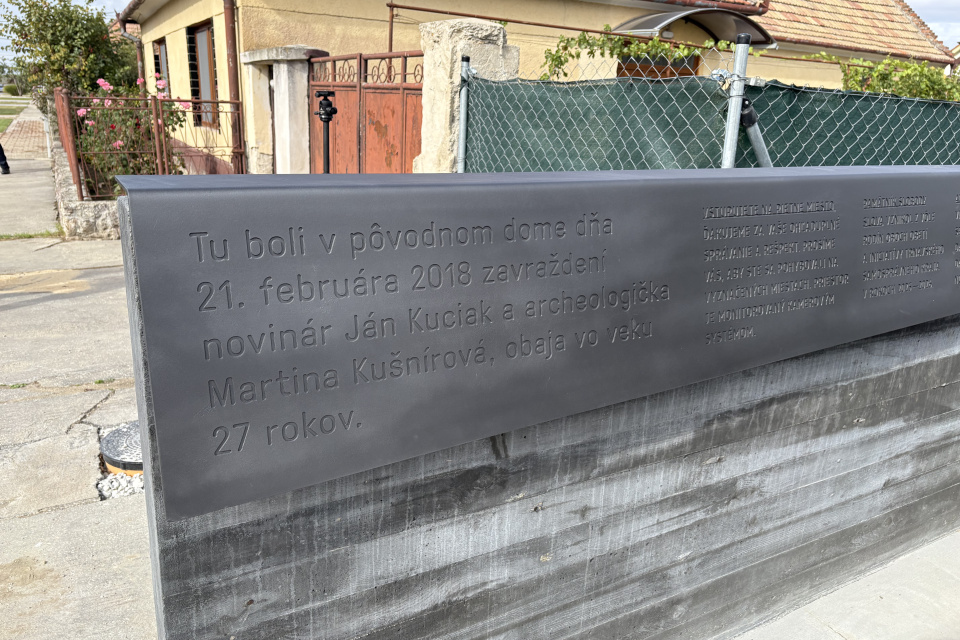 Informačná tabuľa pri vstupe | Foto: MM, red.