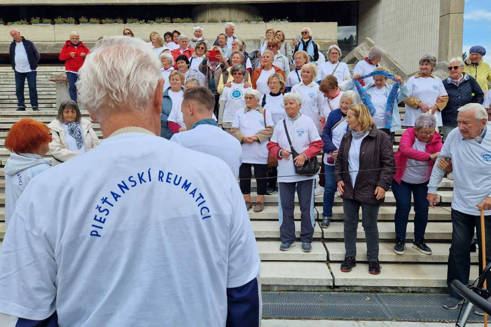 Zorganizovala ho Piešťanská liga proti reumatizmu, o.z. | Foto: Mesto Piešťany