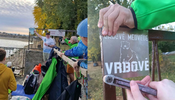 Čerenec je pre domácich otužilcov základňou. | Foto: Ľadové medvede Vrbové - Čerenec