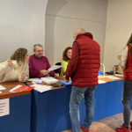 Volebná miestnosť v Trnave na radnici v roku 2022 | Foto: Trnavské rádio