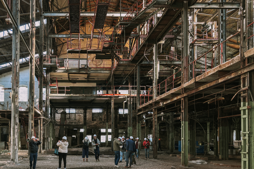 Interiér cukrovaru počas obhliadky | Foto: Zuzana Benková, Trnavské rádio