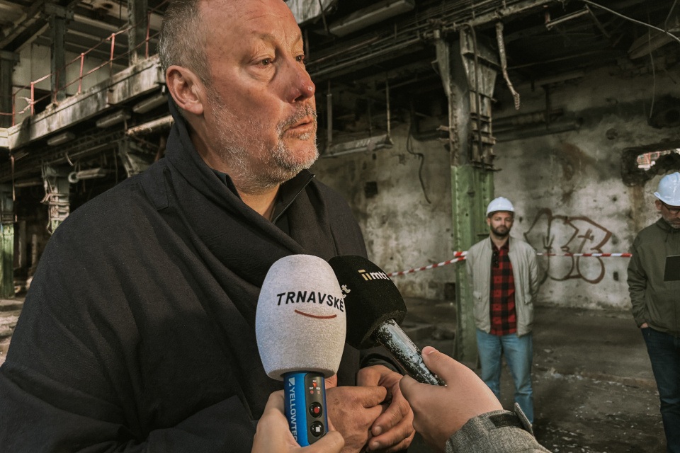 Peter Swinnen počas rozhovoru | Foto: Zuzana Benková, Trnavské rádio
