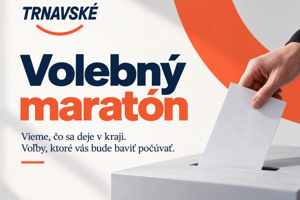 Grafika volebného maratónu Trnavského rádia