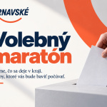 Grafika volebného maratónu Trnavského rádia