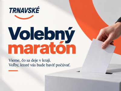 Grafika volebného maratónu Trnavského rádia