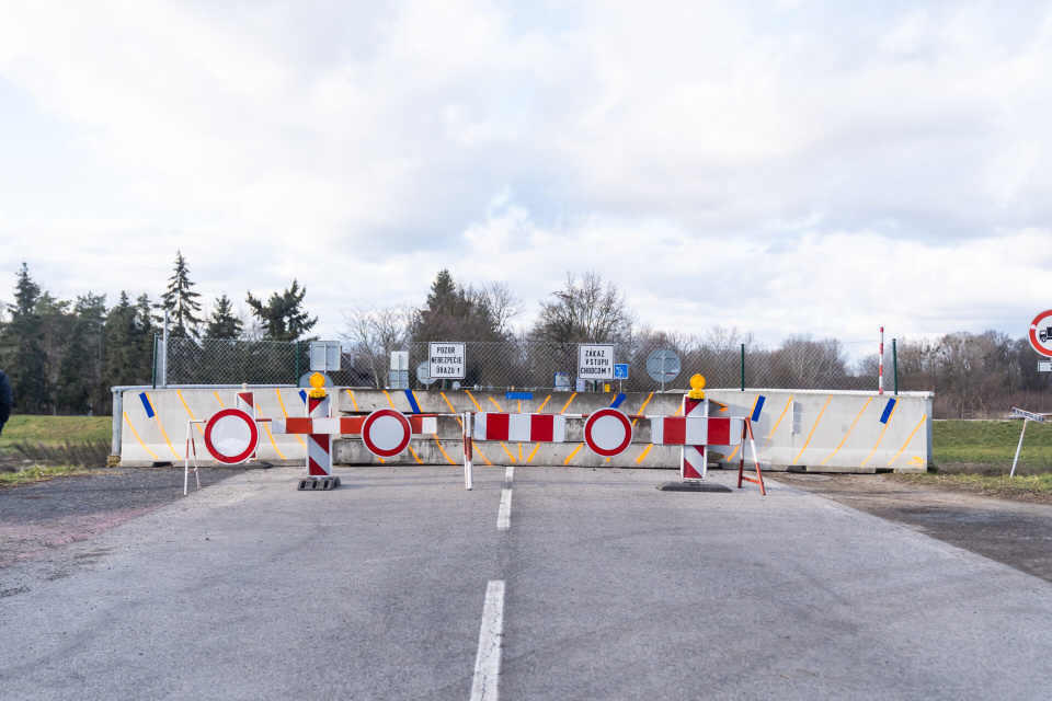 Uzavretý most Lanžhot – Brodské, 2025 | Zdroj: TTSK