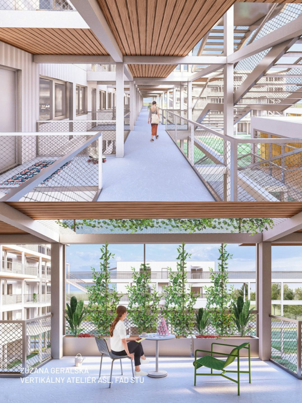 Návrh študentky | Zdroj: Architekti Šebo Lichý
