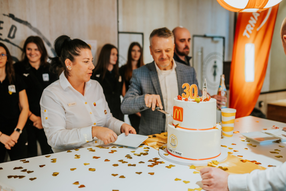 McDonald´s oslávil svoje jubileum s Trnavským rádiom.