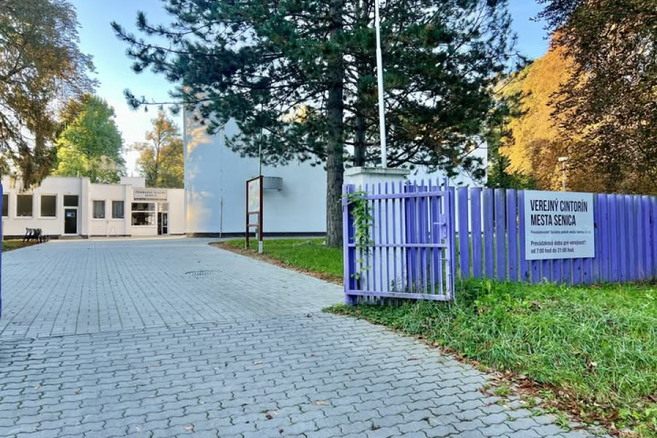Cintorín Senica | Zdroj: Mesto Senica