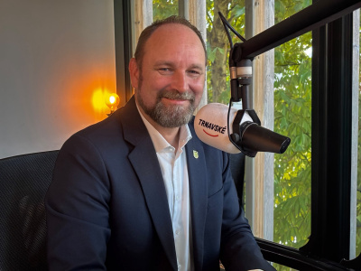 Jozef Viskupič navštívil štúdio Trnavského rádia po volebnom víkende I Zdroj: Trnavské rádio