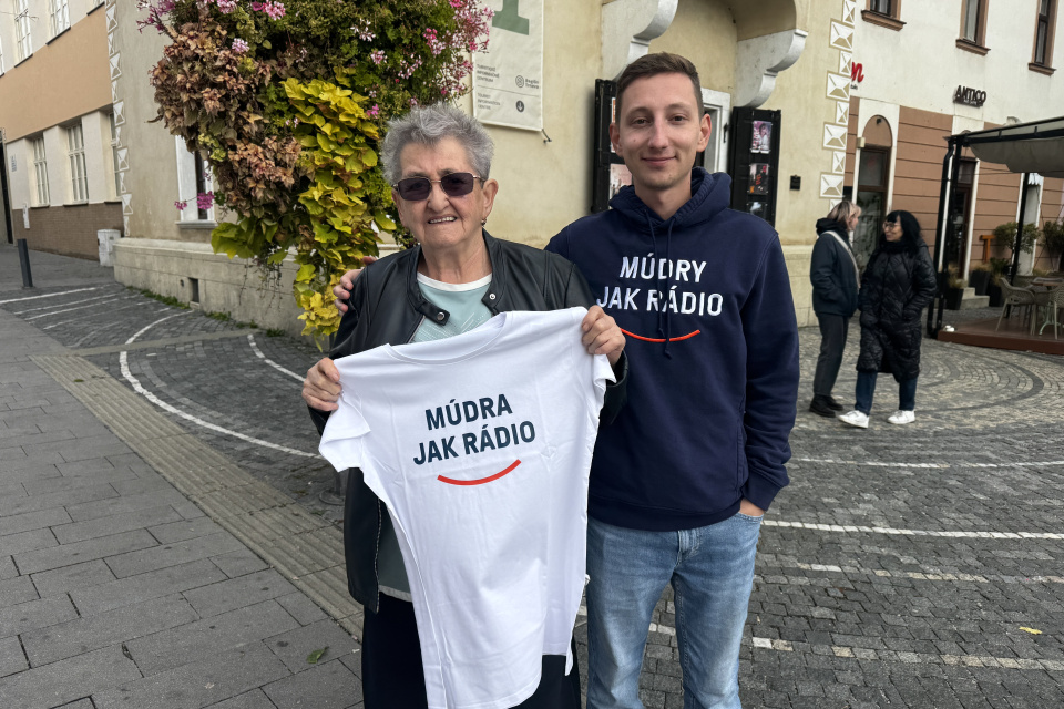 Bapka Blašková s lovcom Filipom | Foto: Trnavské rádio
