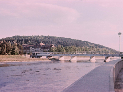 Pohľad na Kolonádový most v 50. rockoch. | Zdroj: Fotópata