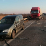 Nehoda na obchvate. l Foto: FB Polícia Trnavský kraj