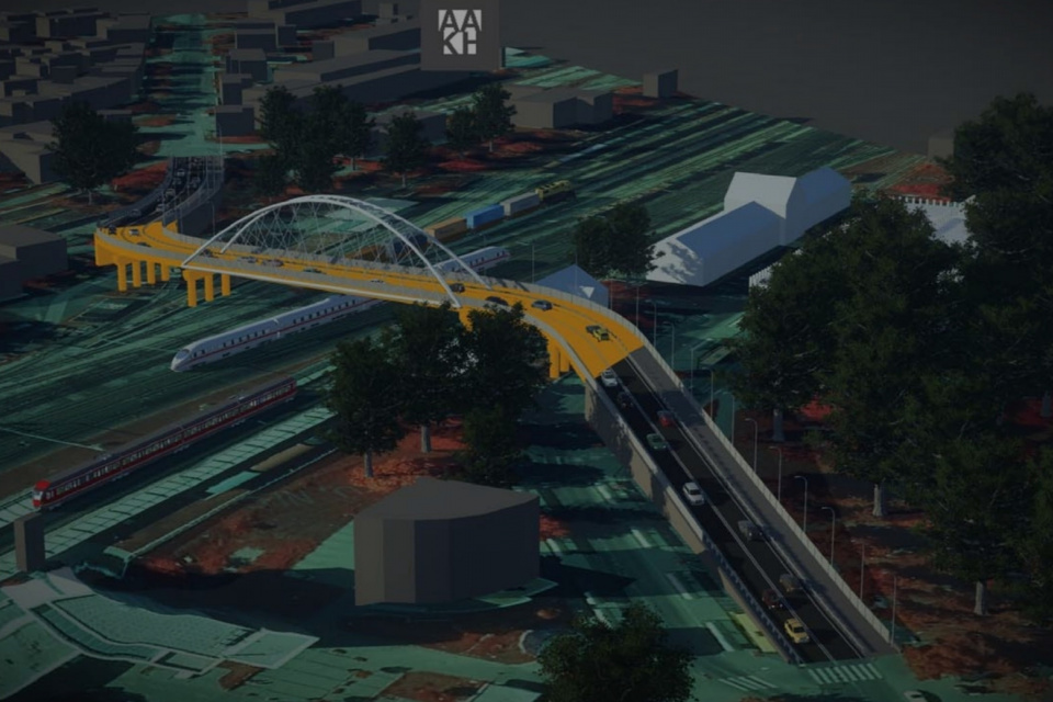 Doprava z budúceho mosta vyústi na Bratislavskú ulicu. | Zdroj: PB