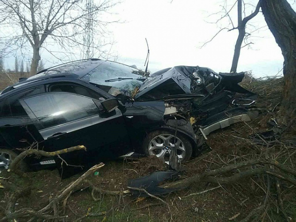 Auto vrazilo do stromu. l Zdroj: TS