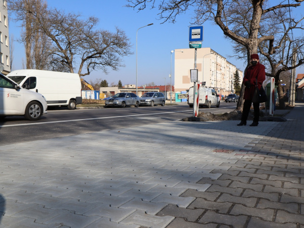 Nové nástupište na Hlohovej. l Zdroj: Mesto Hlohovec