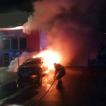 Hasiči pri zásahu. l Zdroj: TS