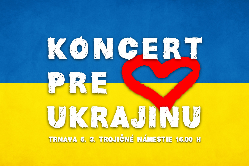 Koncert pre Ukrajinu v Trnave. | Zdroj: Organizátori