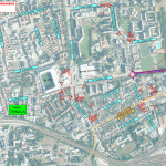 Dopravná situácia v Trnave počas výstavby. | Zdroj: Mesto Trnava