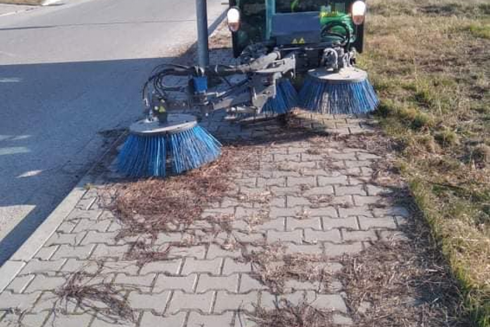 Zametanie v Trnave. | Foto: Fb, Mestské služby mesta Trnava