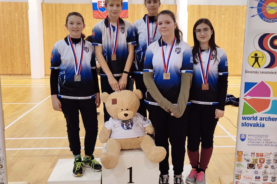 Medailisti z Hlohovca. | Zdroj: SPORT Academy Hlohovec