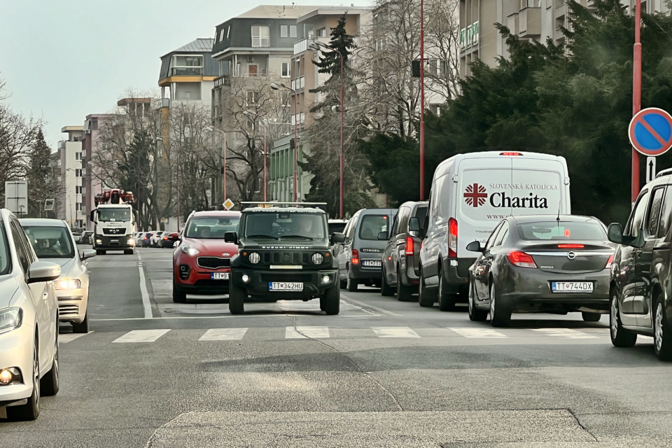 Hospodárska ulica v Trnave. Stav po 15.30 h. | Foto: red.
