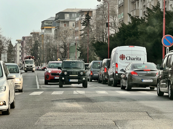 Hospodárska ulica v Trnave. Stav po 15.30 h. | Foto: red.
