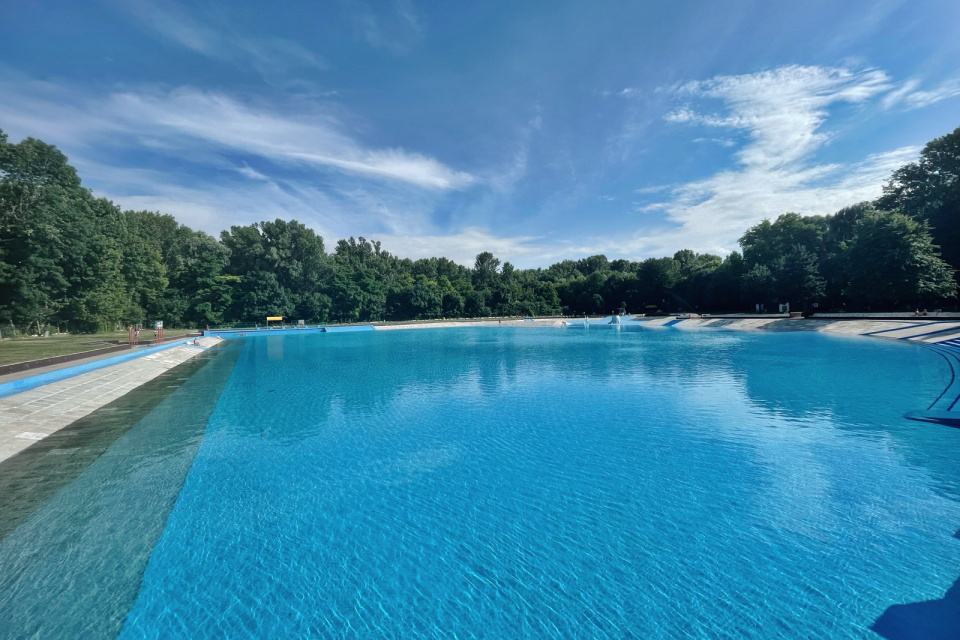 Aktuálny stav na kúpalisku | Foto: Pavol Holý