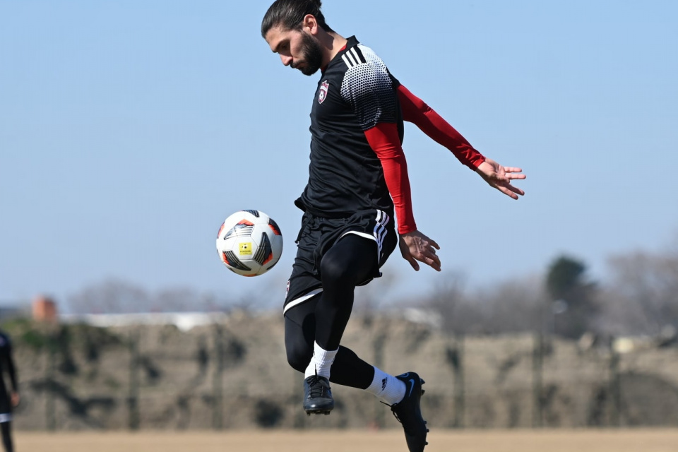 Savvdis vo vzduchu. l Foto: Lukáš Grinaj