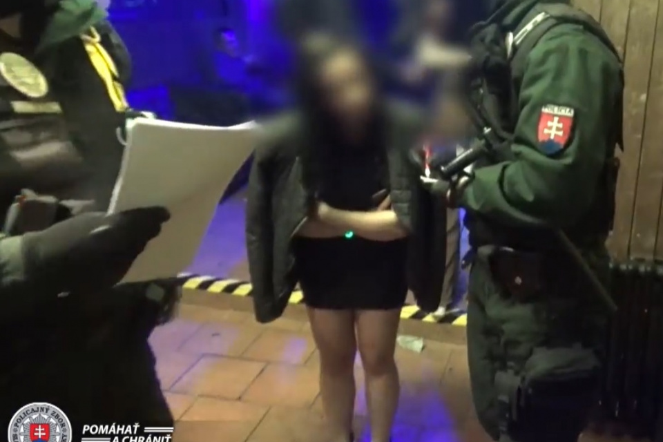 Záber z razie. l Zdroj: FB Polícia SR - Trnavský kraj