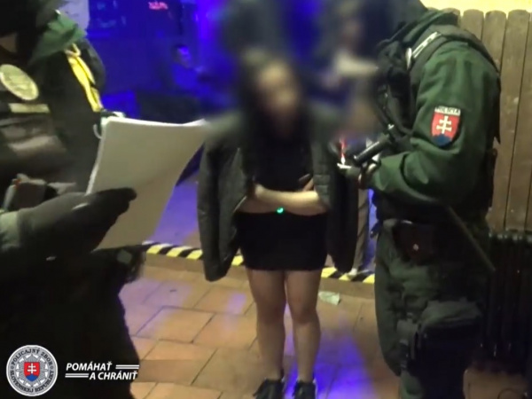 Záber z razie. l Zdroj: FB Polícia SR - Trnavský kraj