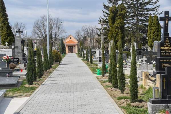Cintorín v Piešťanoch l Foto: Mesto Piešťany