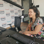 Bibiana Ondrejková v Trnavskom rádiu l Foto: redakcia