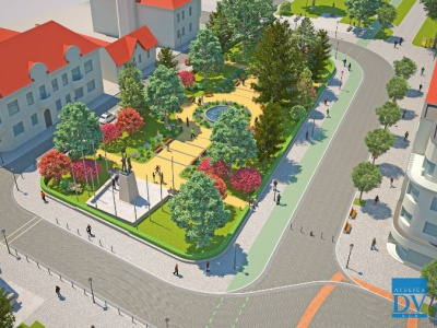 Takto by mohlo námestie vyzerať po novom. l Zdroj: Mesto Trnava