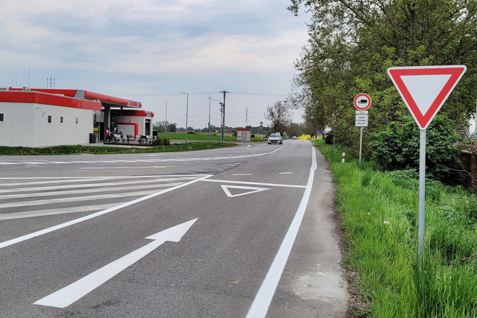 Zmena organizácie dopravy pri Trebaticiach. | Foto: Vrbové Online