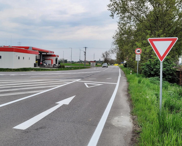Zmena organizácie dopravy pri Trebaticiach. | Foto: Vrbové Online