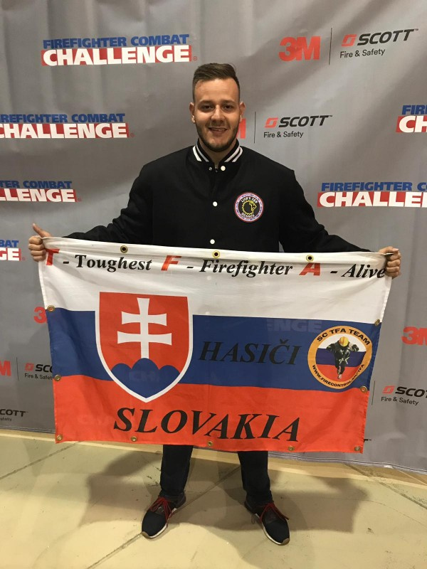 Trnavský hasič Peter Wojatschek | Foto: MVSR