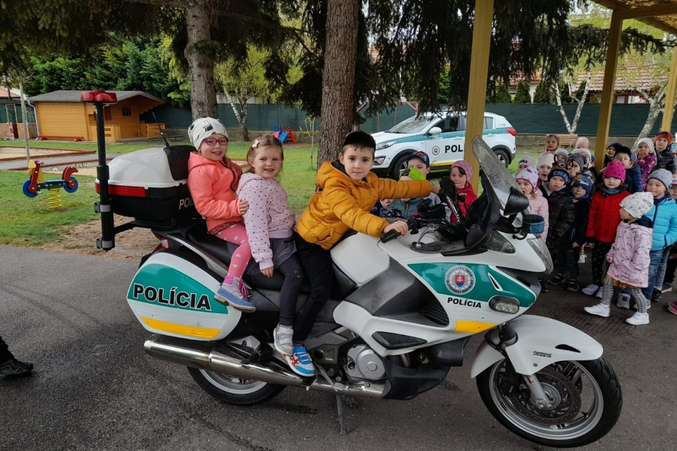 Deti v Skalici na policajnom dni | Foto: KRPZ Trnava