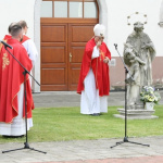 Požehnanie sochy. l Zdroj: ABU