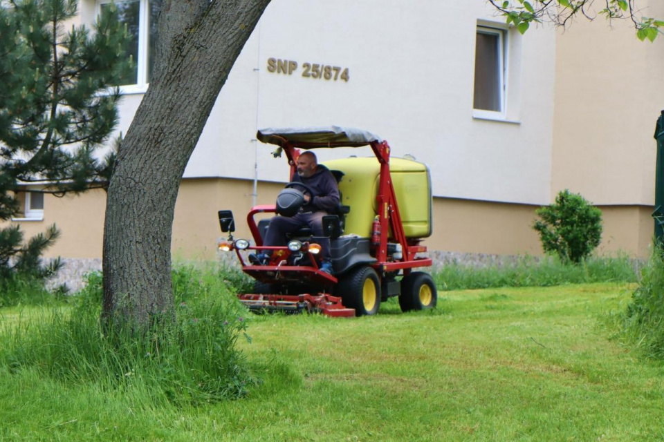 Mesto využíva aj novšiu techniku. l Zdroj: Mesto Hlohovec