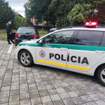 Záber z parkoviska, kde ženu chytili. l Zdroj: KR PZ TT