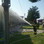 Požiar v Jaslovských Bohuniciach | Foto: HaZZ