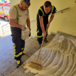 Dobrovoľní hasiči v akcii | Foto: DHZ Jaslovské Bohunice