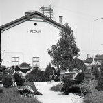 Železničná stanica v roku 1966. l Zdroj: archív TASR, autor I. Dubovský