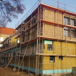 Priebeh výstavby nového pavilónu. l Zdroj: Kami profit